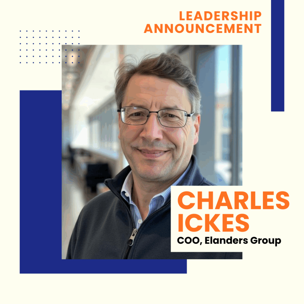 Charles Ickes Appointed Chief Operating Officer of Elanders Group